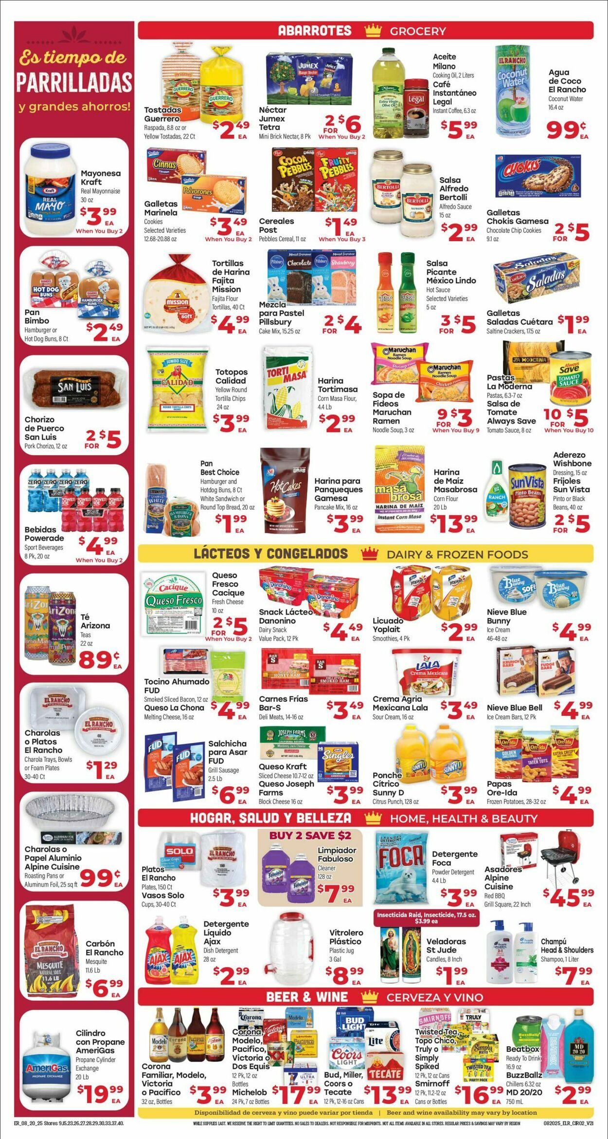 Weekly ad El Rancho 08/20/2025 - 08/26/2025
