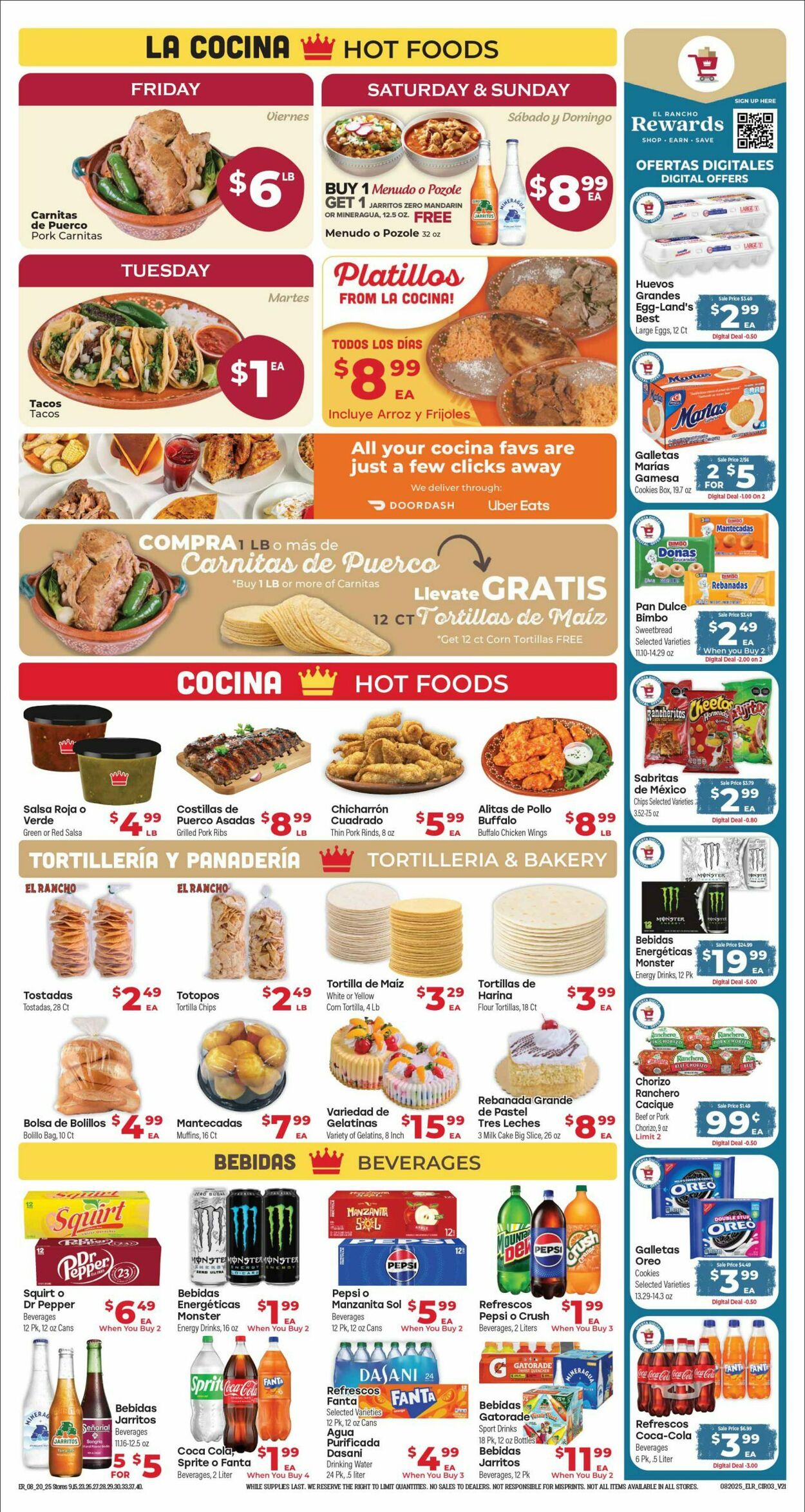 Weekly ad El Rancho 08/20/2025 - 08/26/2025