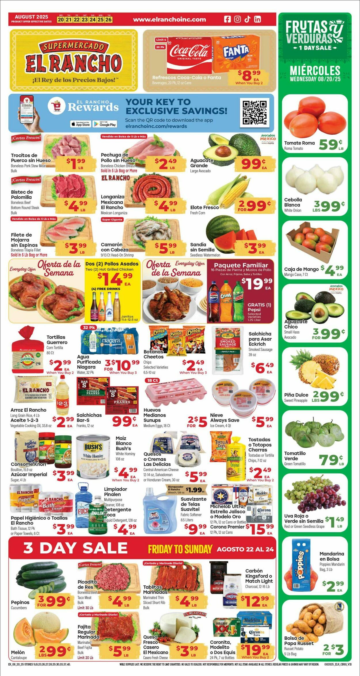 Weekly ad El Rancho 08/20/2025 - 08/26/2025