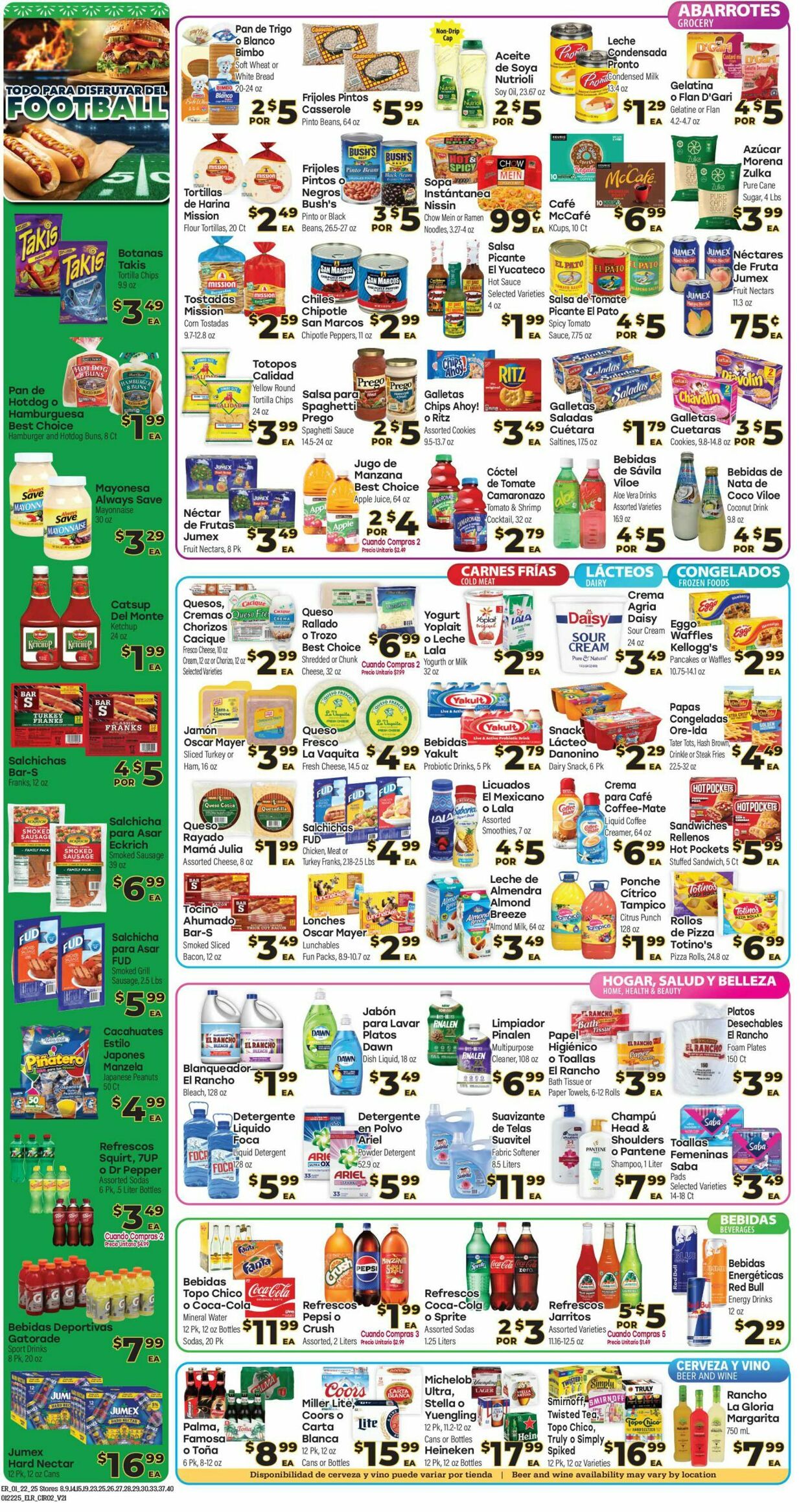 Weekly ad El Rancho 01/22/2025 - 01/28/2025