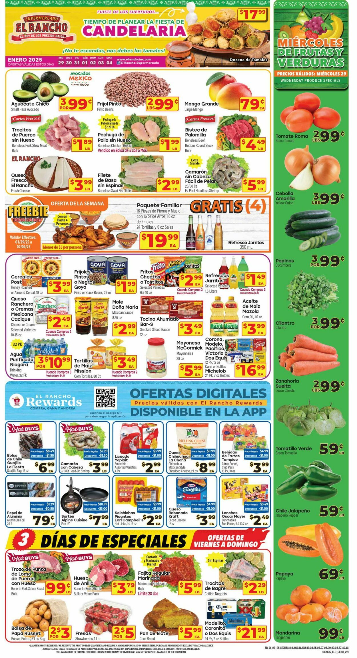 Weekly ad El Rancho - El Rancho Jan 29, 2025 - Feb 4, 2025