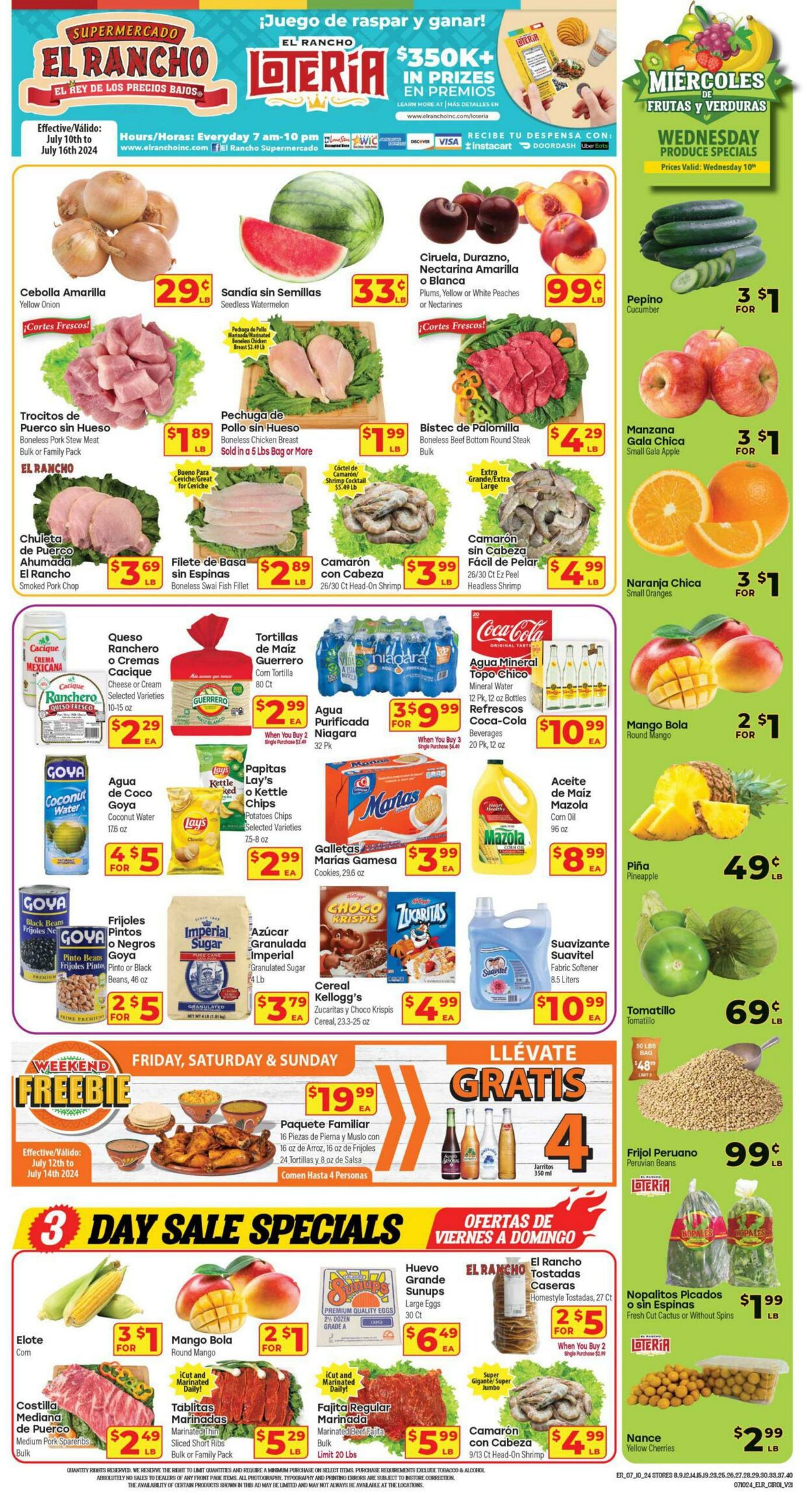 Weekly ad El Rancho 07/10/2024 - 07/16/2024