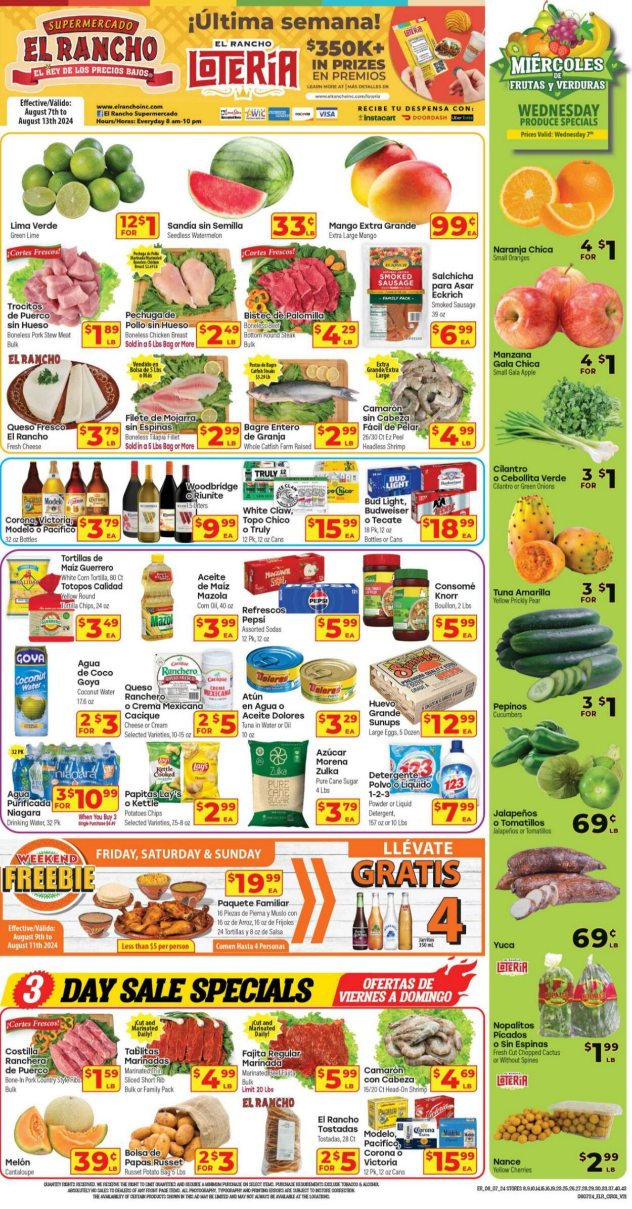 Weekly ad El Rancho 08/07/2024 - 08/13/2024