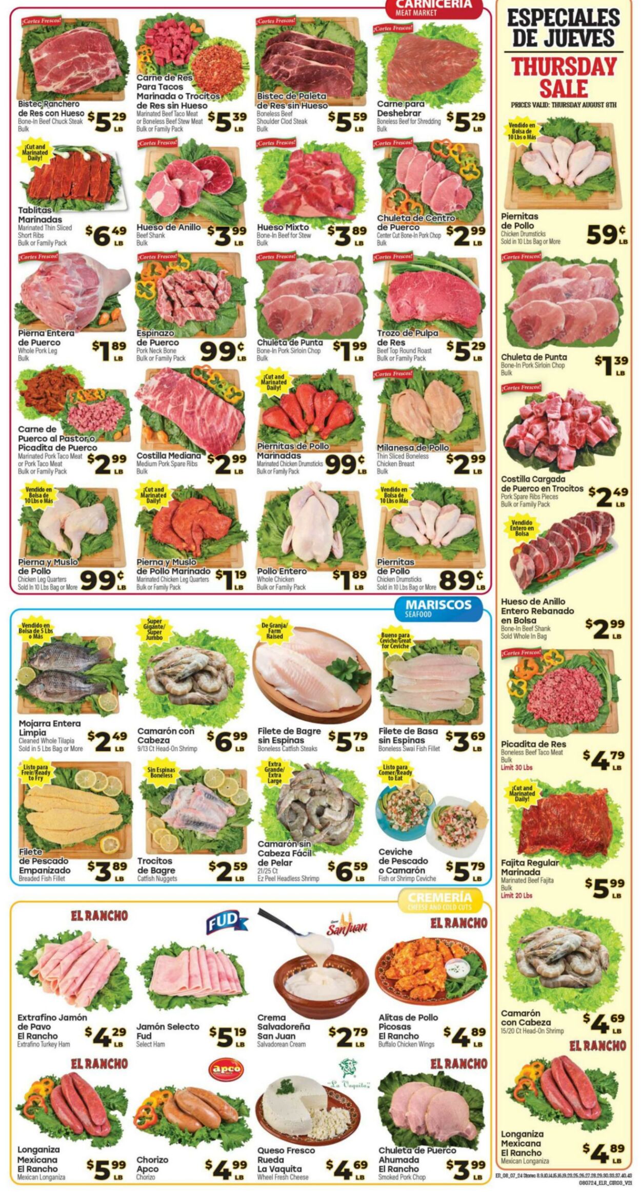 Weekly ad El Rancho 08/07/2024 - 08/13/2024