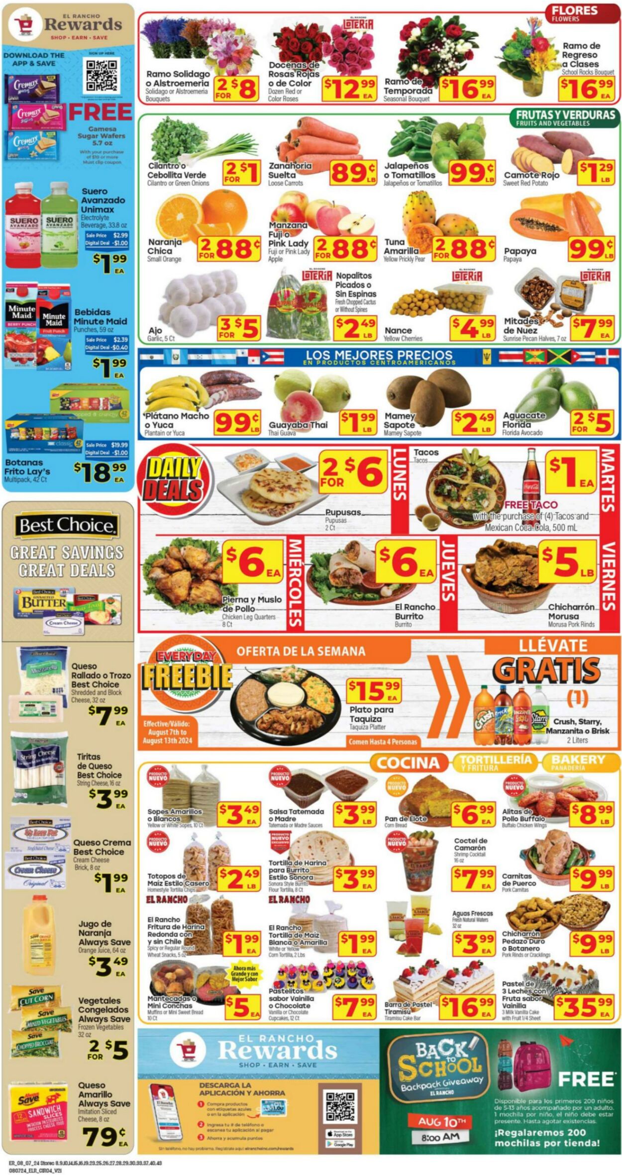 Weekly ad El Rancho 08/07/2024 - 08/13/2024