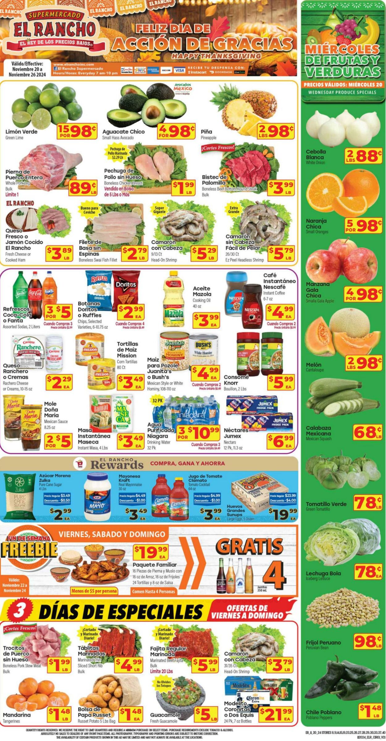 Weekly ad El Rancho 11/20/2024 - 11/26/2024