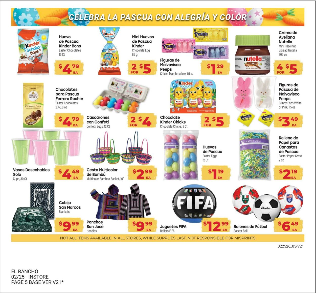 Weekly ad El Rancho 03/03/2026 - 03/31/2026