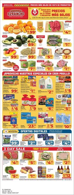 Weekly ad El Rancho 03/18/2026 - 03/24/2026