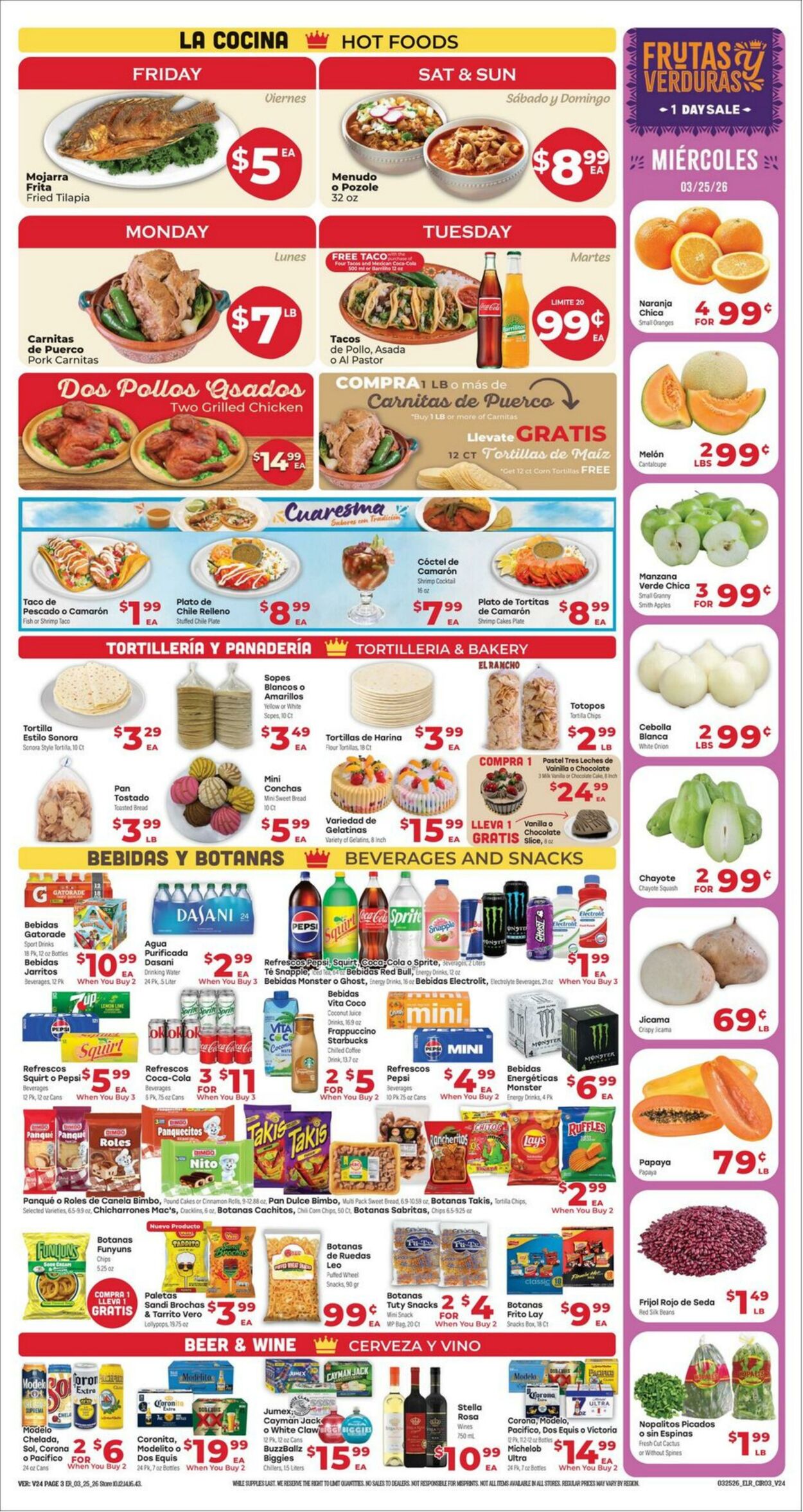 Weekly ad El Rancho 03/25/2026 - 03/31/2026