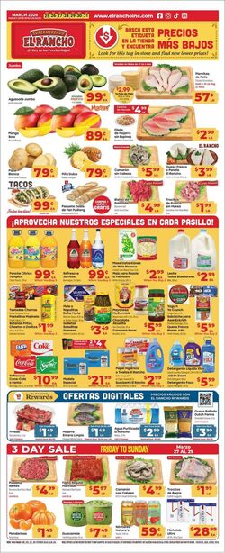Weekly ad El Rancho 03/25/2026 - 03/31/2026