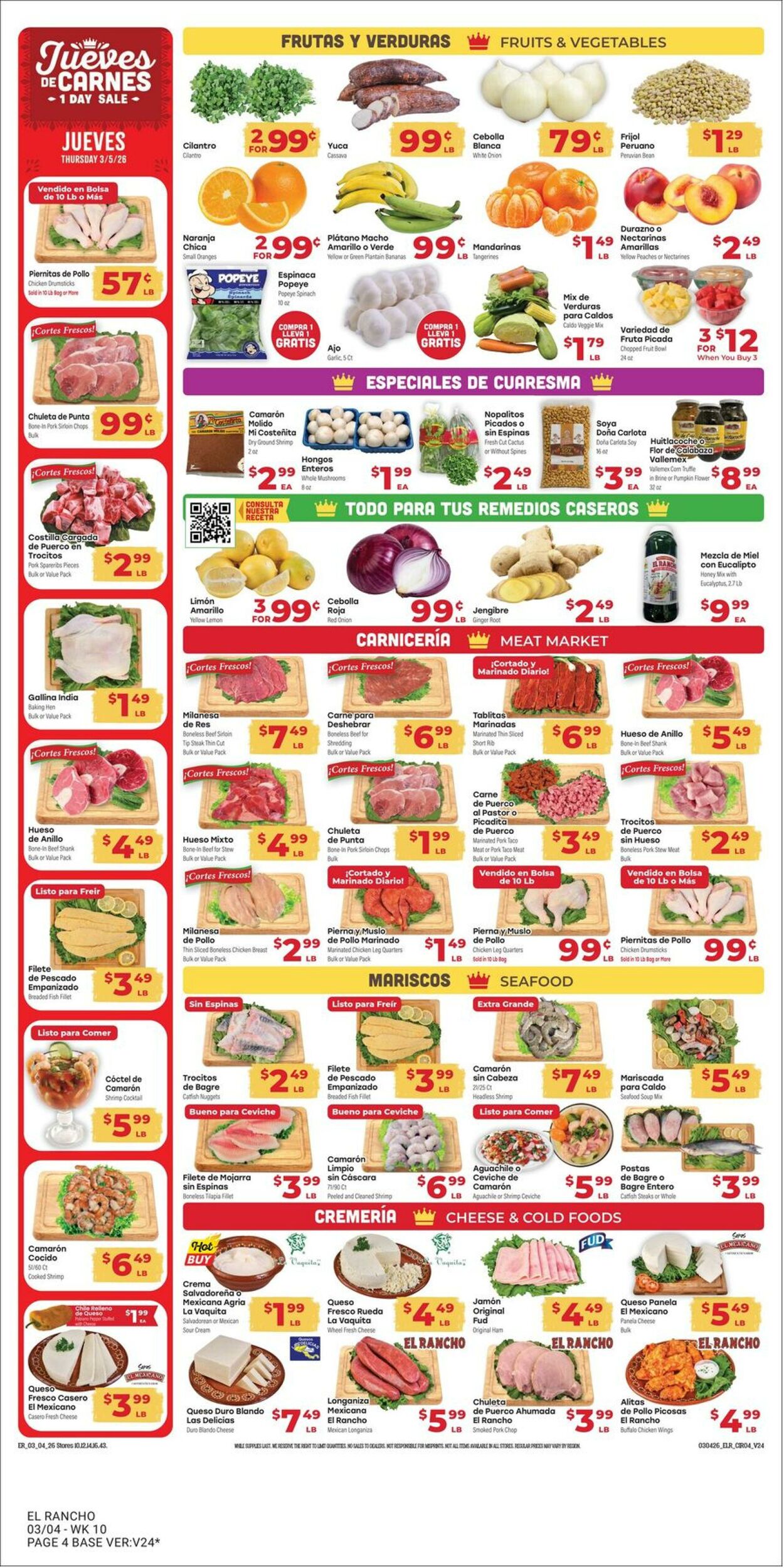 Weekly ad El Rancho 03/04/2026 - 03/10/2026