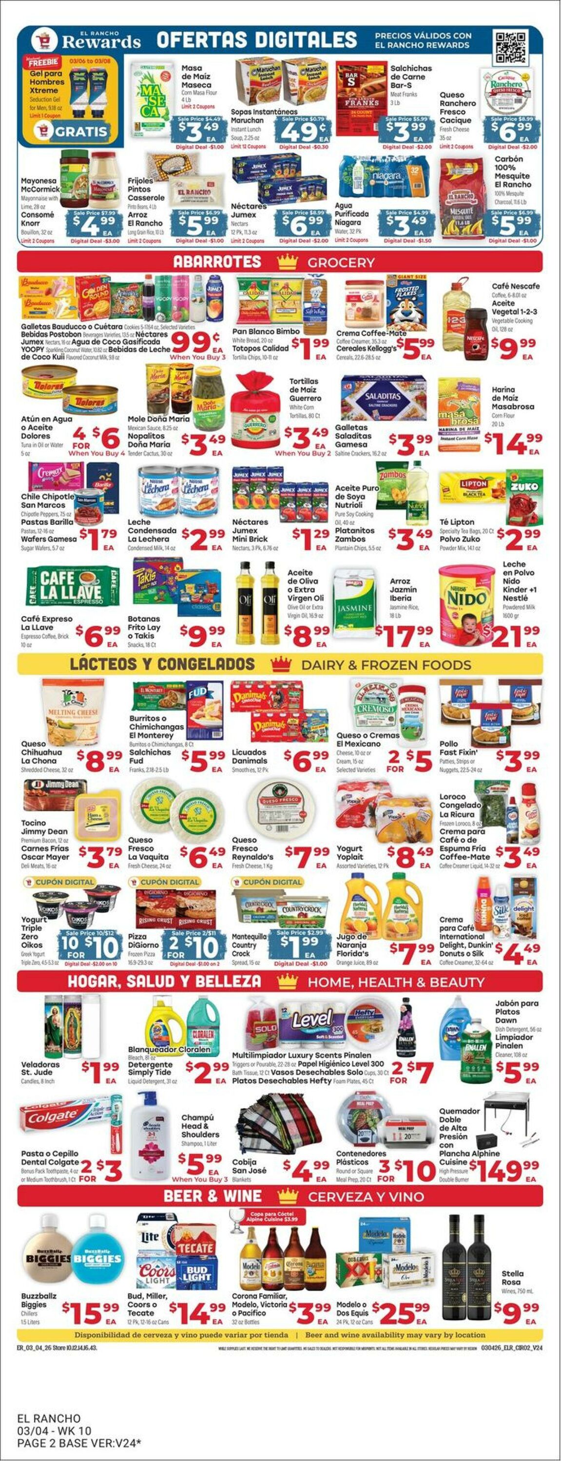 Weekly ad El Rancho 03/04/2026 - 03/10/2026