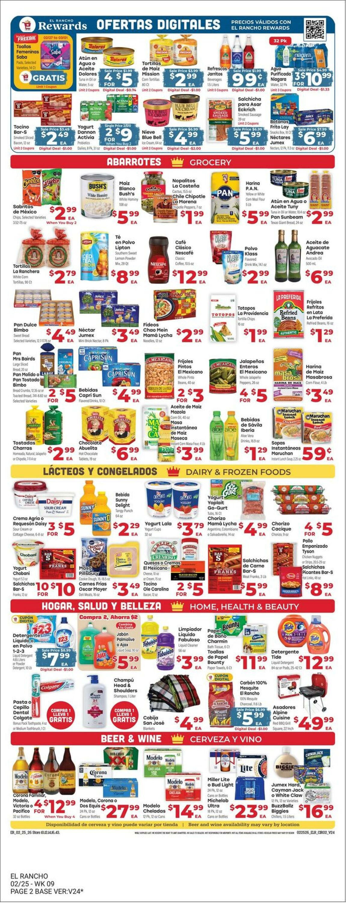 Weekly ad El Rancho 02/25/2026 - 03/03/2026