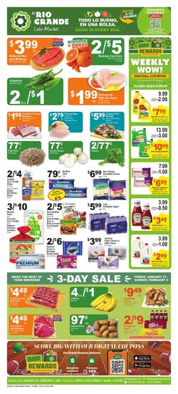 Weekly ad El Rio Grande 10/23/2024 - 10/29/2024