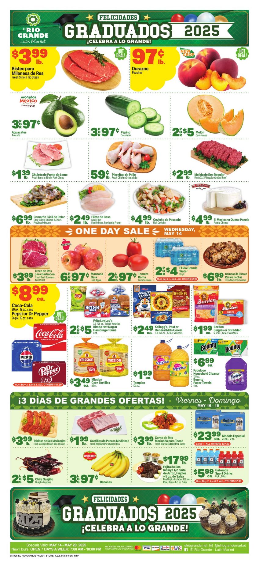 Weekly ad El Rio Grande 05/14/2025 - 05/20/2025