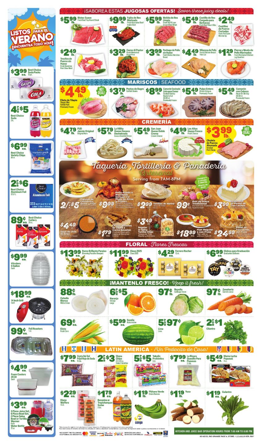 Weekly ad El Rio Grande 05/14/2025 - 05/20/2025