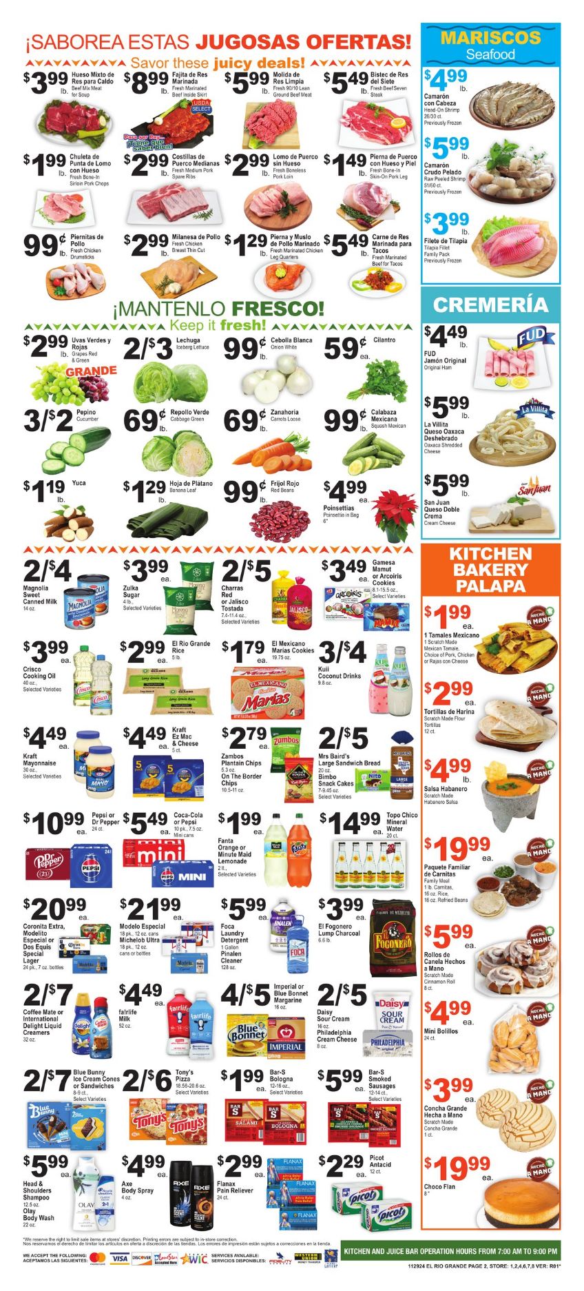 Weekly ad El Rio Grande 11/29/2024 - 12/03/2024