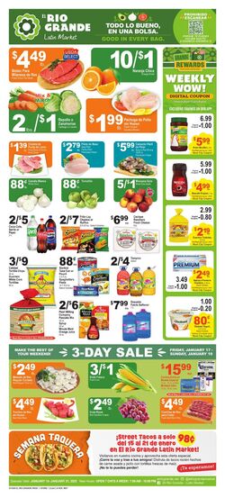 Weekly ad El Rio Grande 10/23/2024 - 10/29/2024