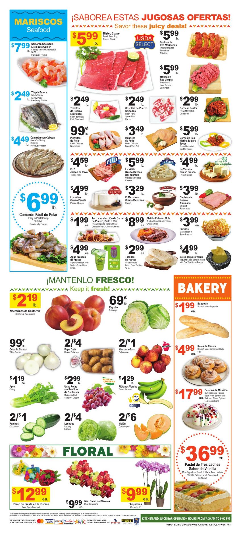 Weekly ad El Rio Grande 08/14/2024 - 08/20/2024