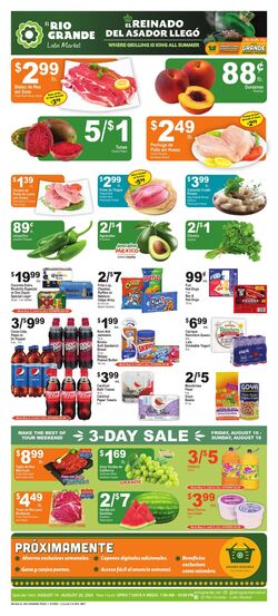 Weekly ad El Rio Grande 08/28/2024 - 09/03/2024