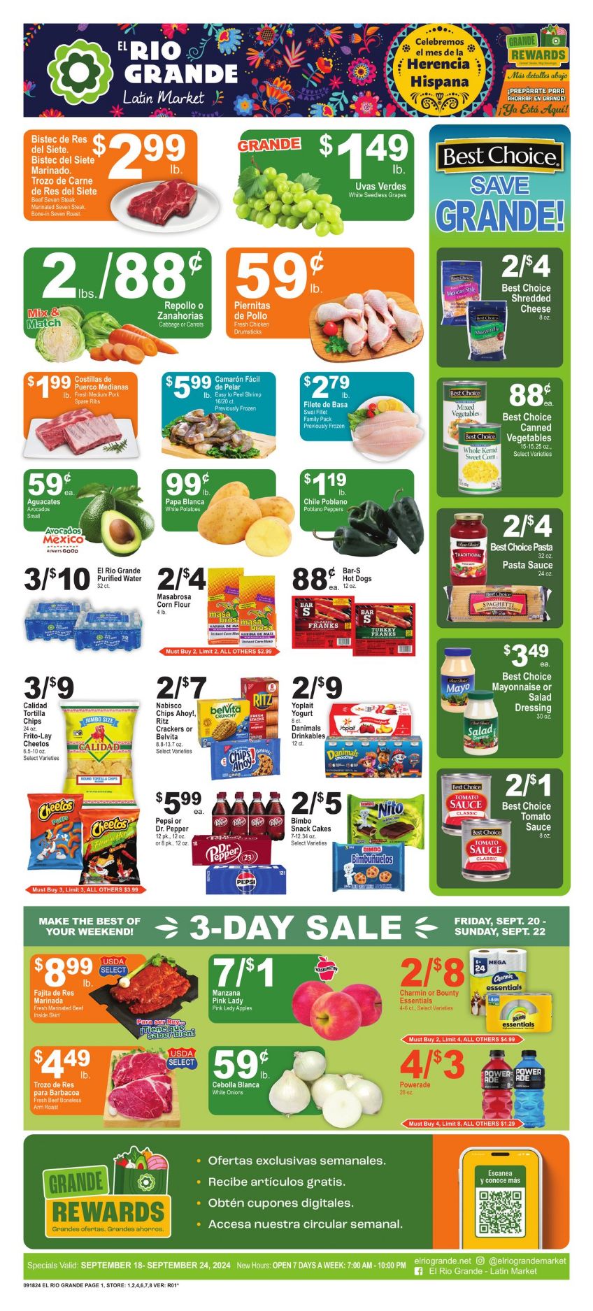 El Rio Grande Promotional weekly ads