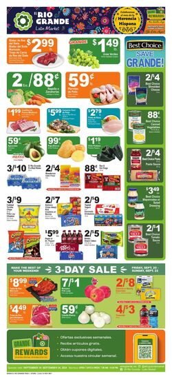 Weekly ad El Rio Grande 11/06/2024 - 11/12/2024