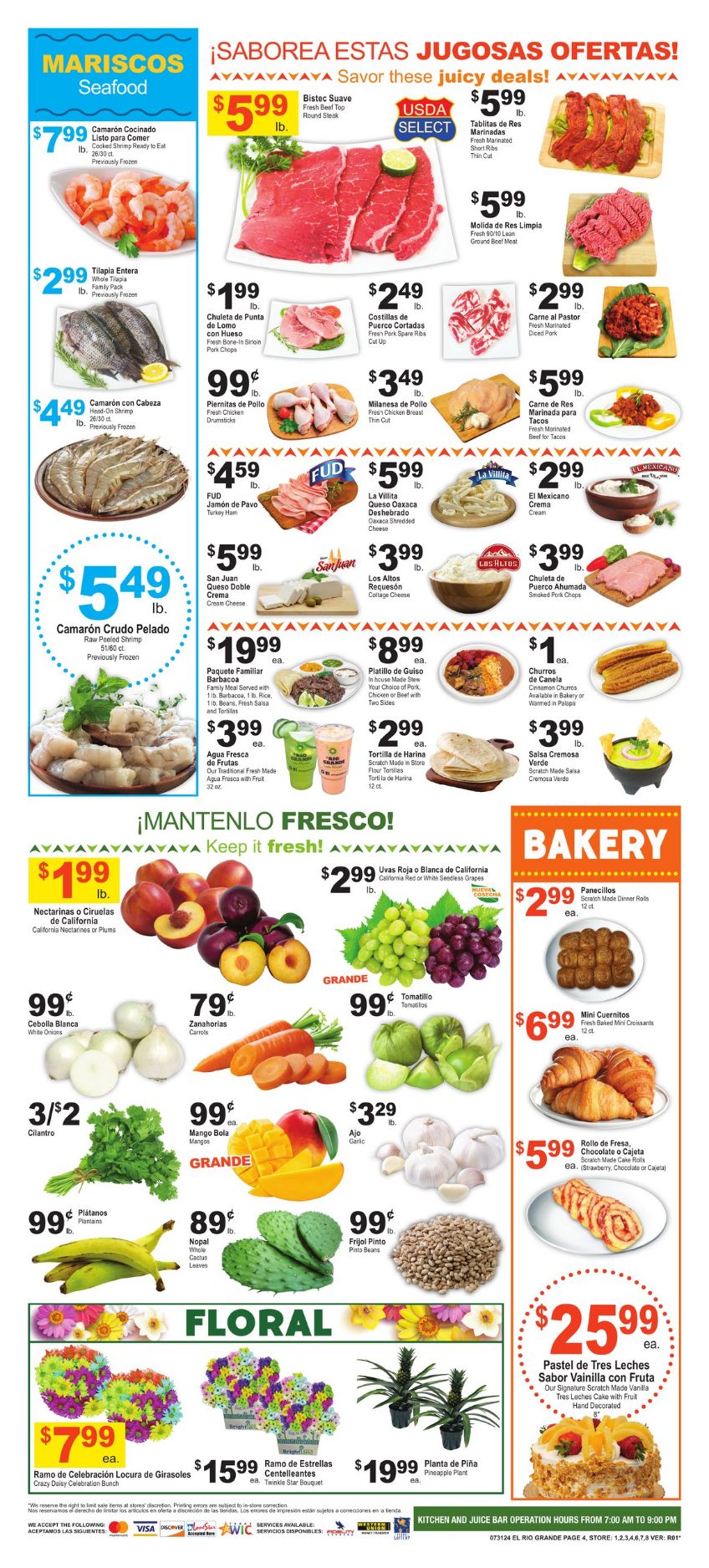 Weekly ad El Rio Grande 07/31/2024 - 08/06/2024