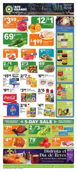 Weekly ad El Rio Grande 12/04/2024 - 12/10/2024