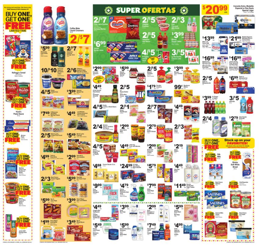 Weekly ad El Rio Grande 01/08/2025 - 01/14/2025