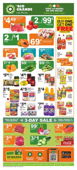 Weekly ad El Rio Grande 11/06/2024 - 11/12/2024