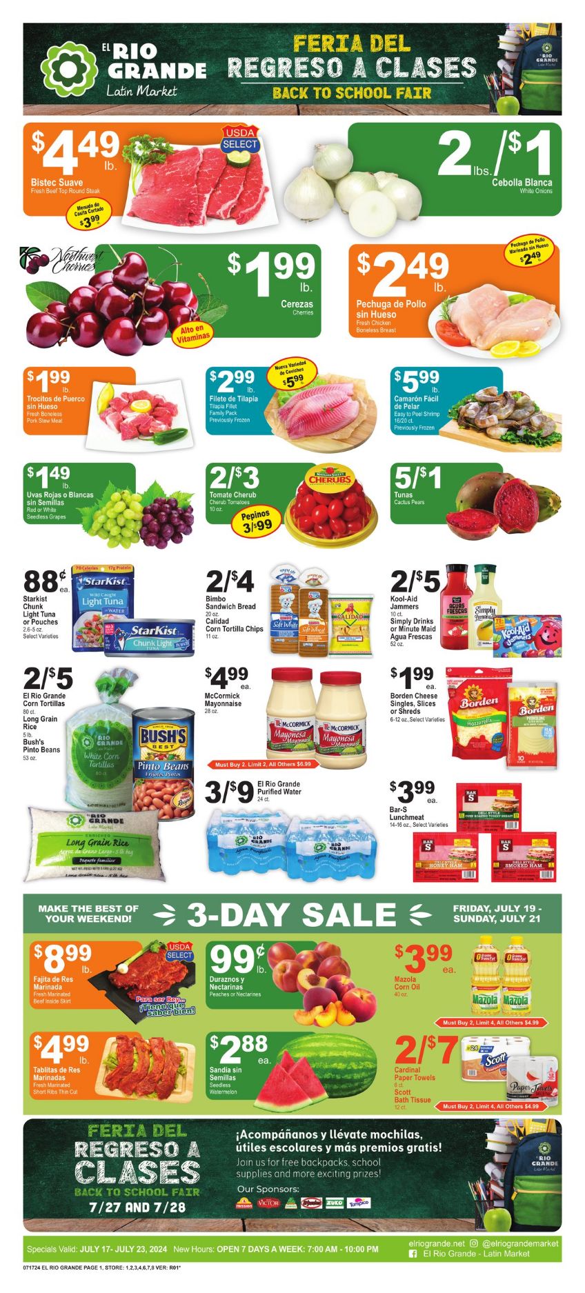 Weekly ad El Rio Grande 07/17/2024 - 07/23/2024