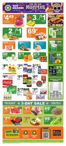 Weekly ad El Rio Grande 10/23/2024 - 10/29/2024