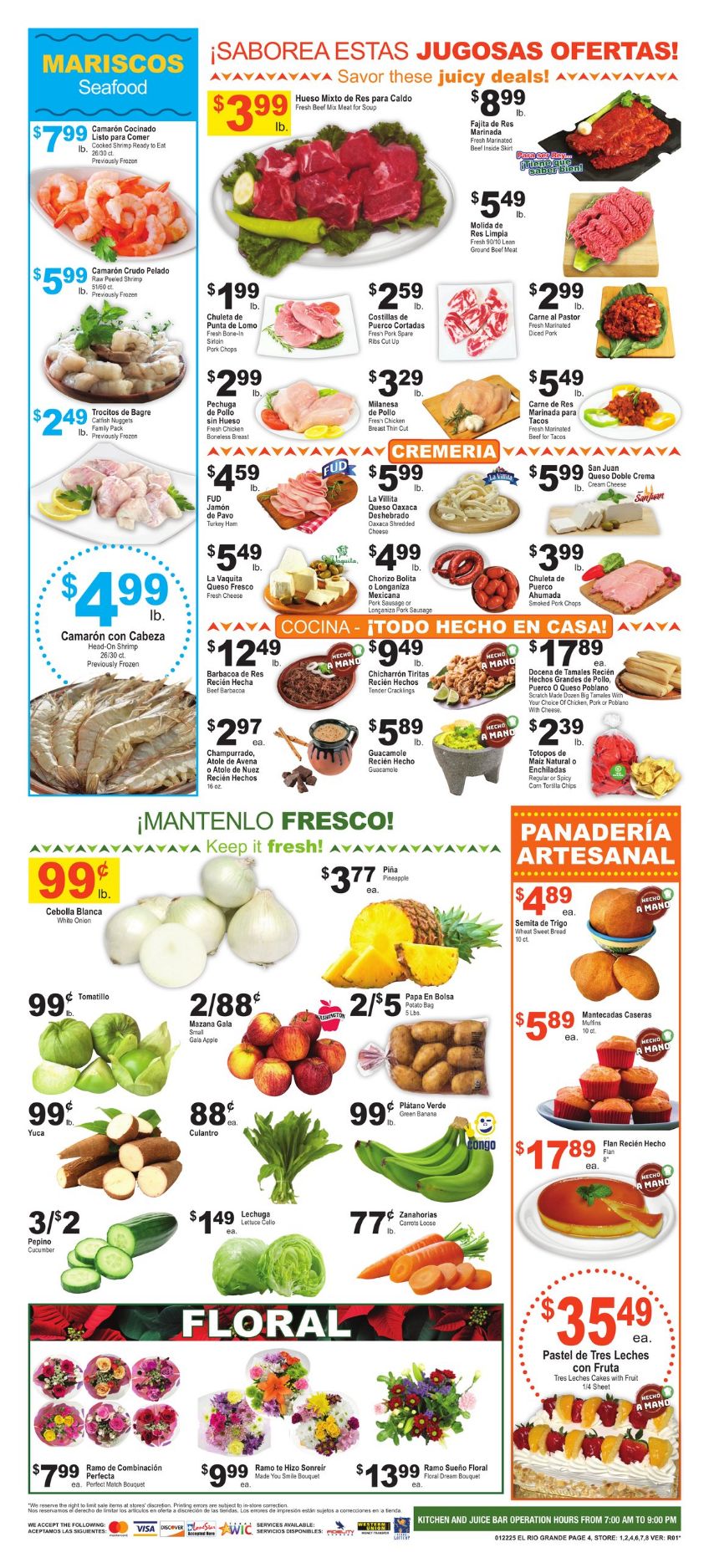 Weekly ad El Rio Grande 01/22/2025 - 01/28/2025