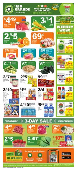 Weekly ad El Rio Grande 10/23/2024 - 10/29/2024