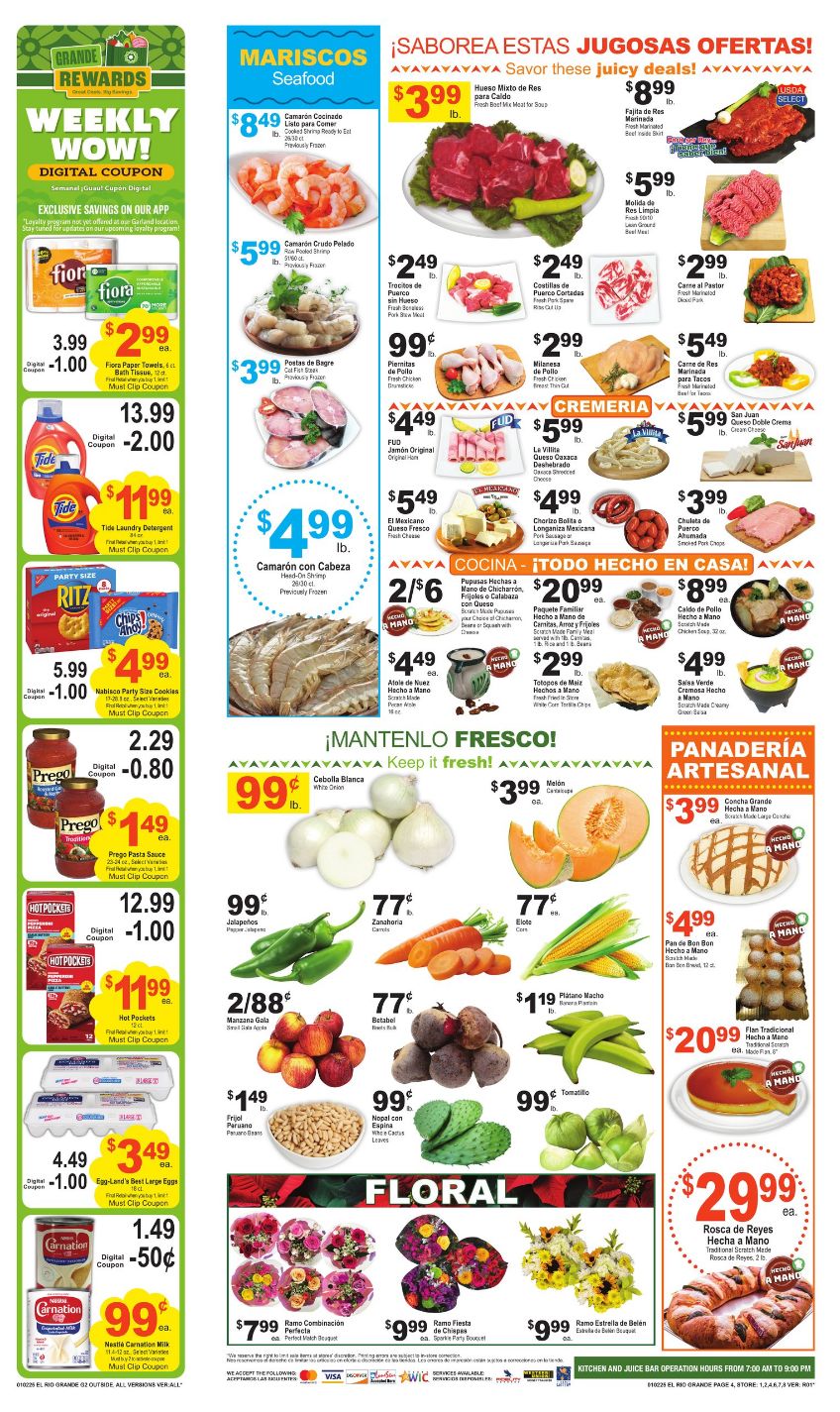 Weekly ad El Rio Grande 01/02/2025 - 01/07/2025