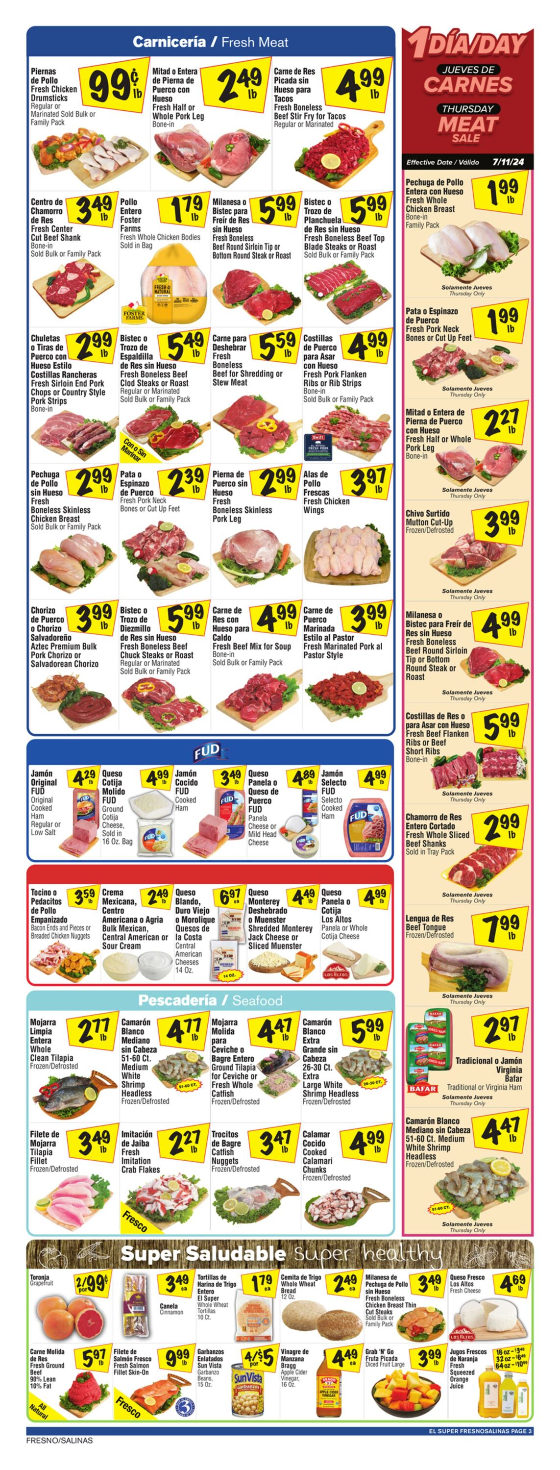 Weekly ad El Super 07/10/2024 - 07/16/2024