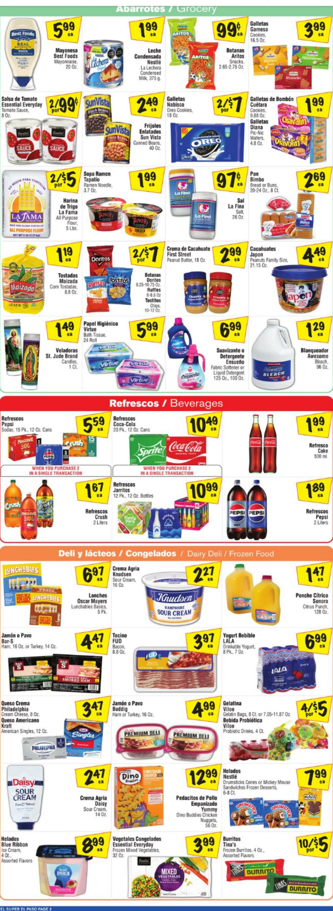 Weekly ad El Super 10/30/2024 - 11/12/2024