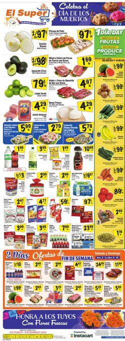 Weekly ad El Super 10/09/2024 - 10/15/2024