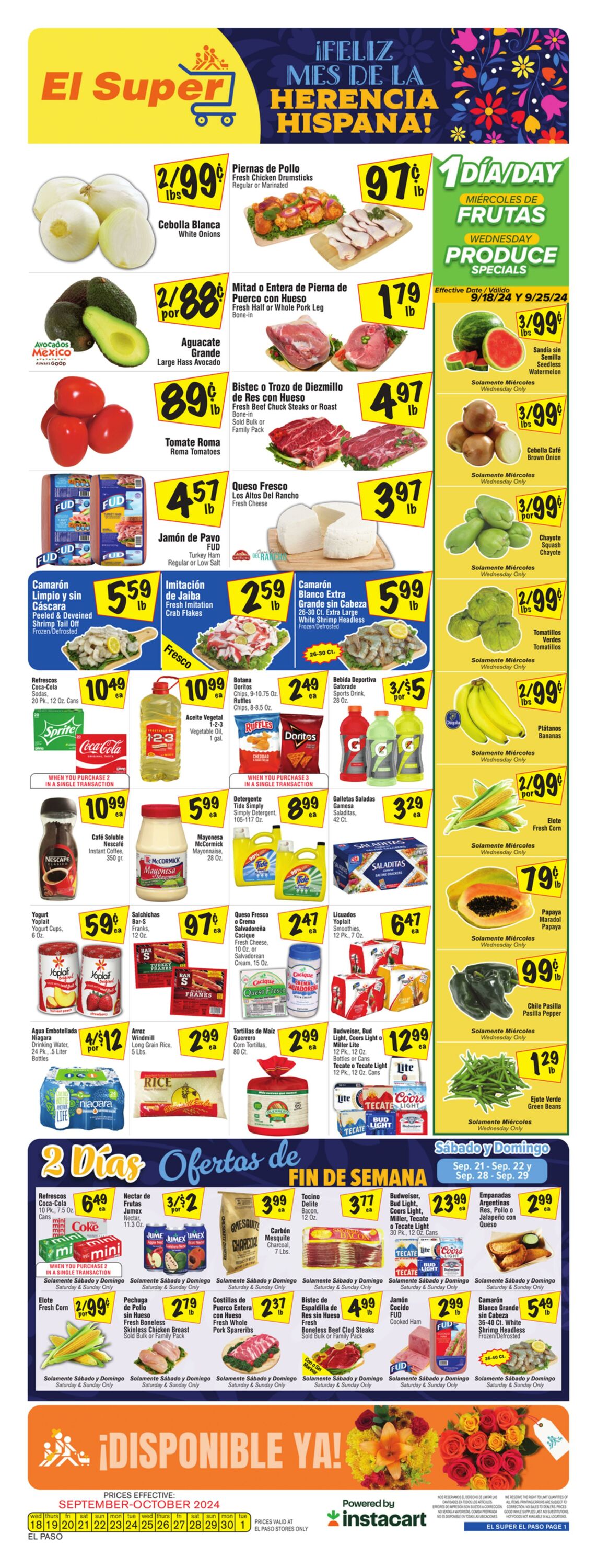 El Super Promotional weekly ads