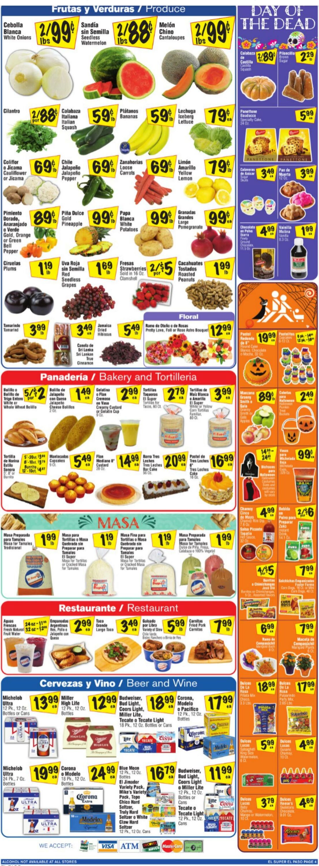 Weekly ad El Super 10/23/2024 - 10/29/2024