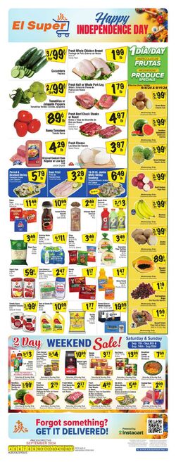 Weekly ad El Super 11/06/2024 - 11/12/2024