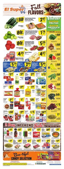 Weekly ad El Super 10/09/2024 - 10/15/2024