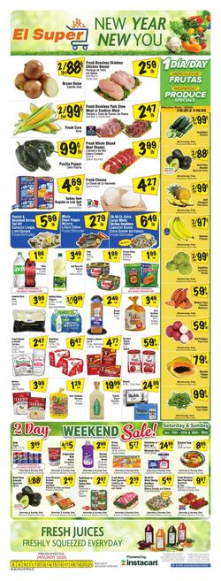 Weekly ad El Super 11/27/2024 - 12/03/2024