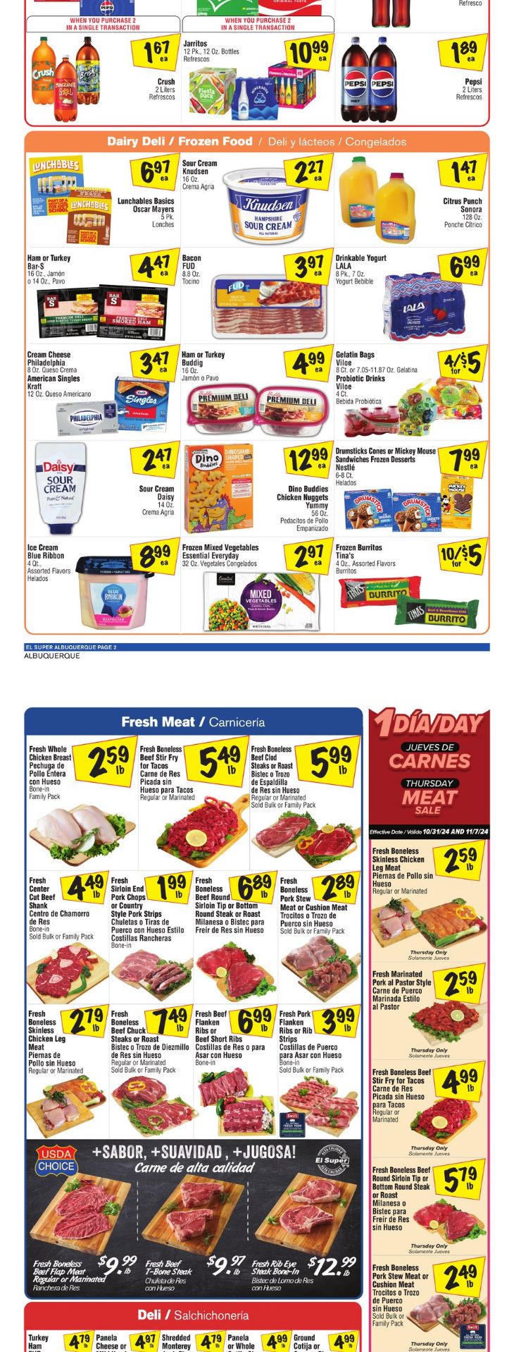 Weekly ad El Super 11/06/2024 - 11/12/2024