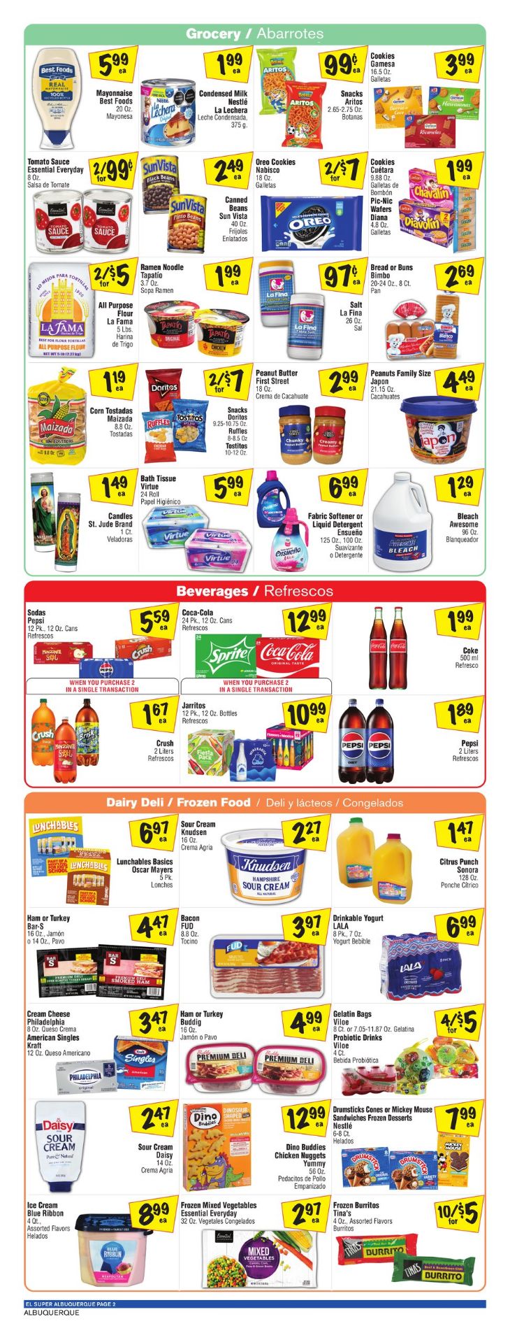 Weekly ad El Super 11/06/2024 - 11/12/2024