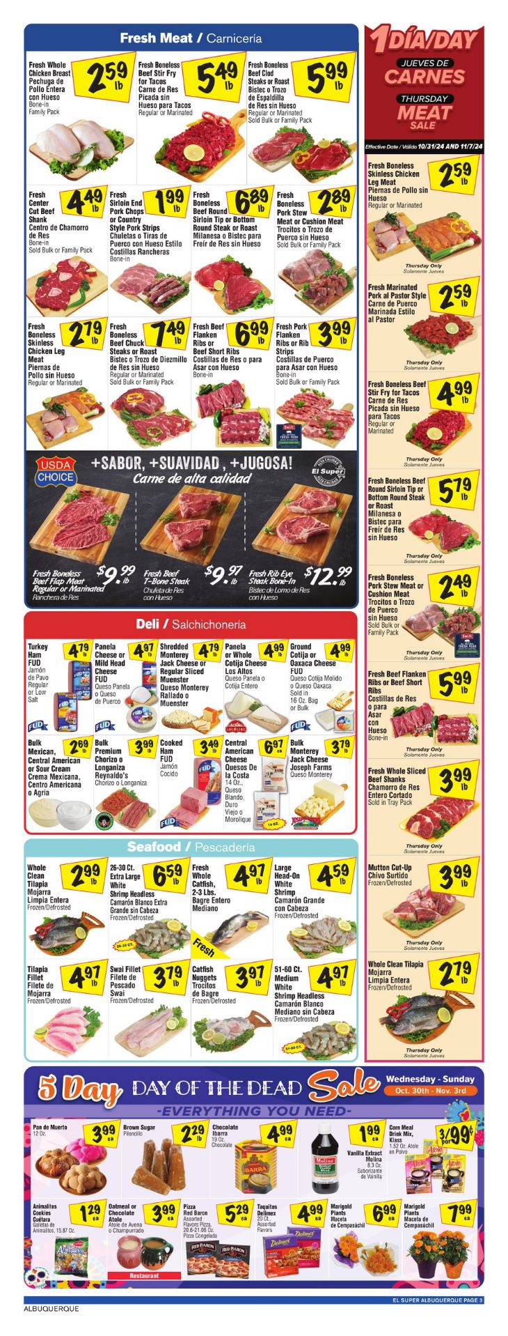 Weekly ad El Super 11/06/2024 - 11/12/2024