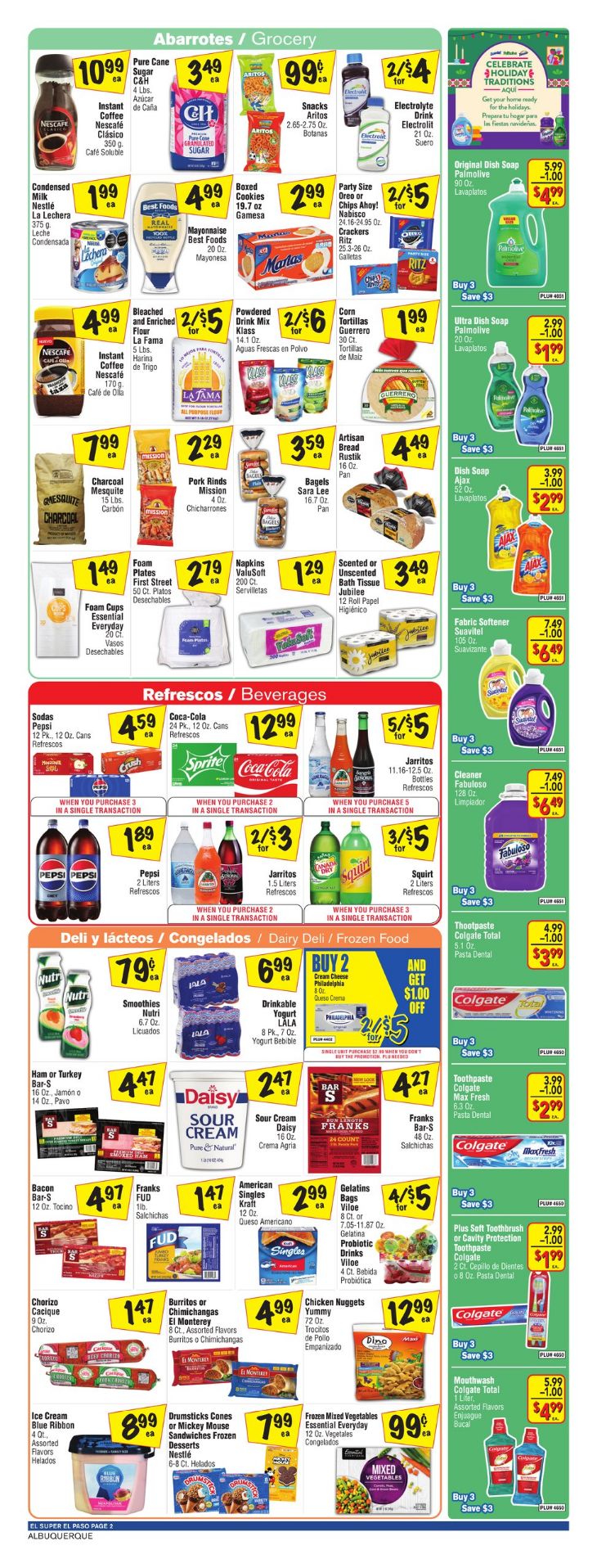 Weekly ad El Super 11/27/2024 - 12/03/2024