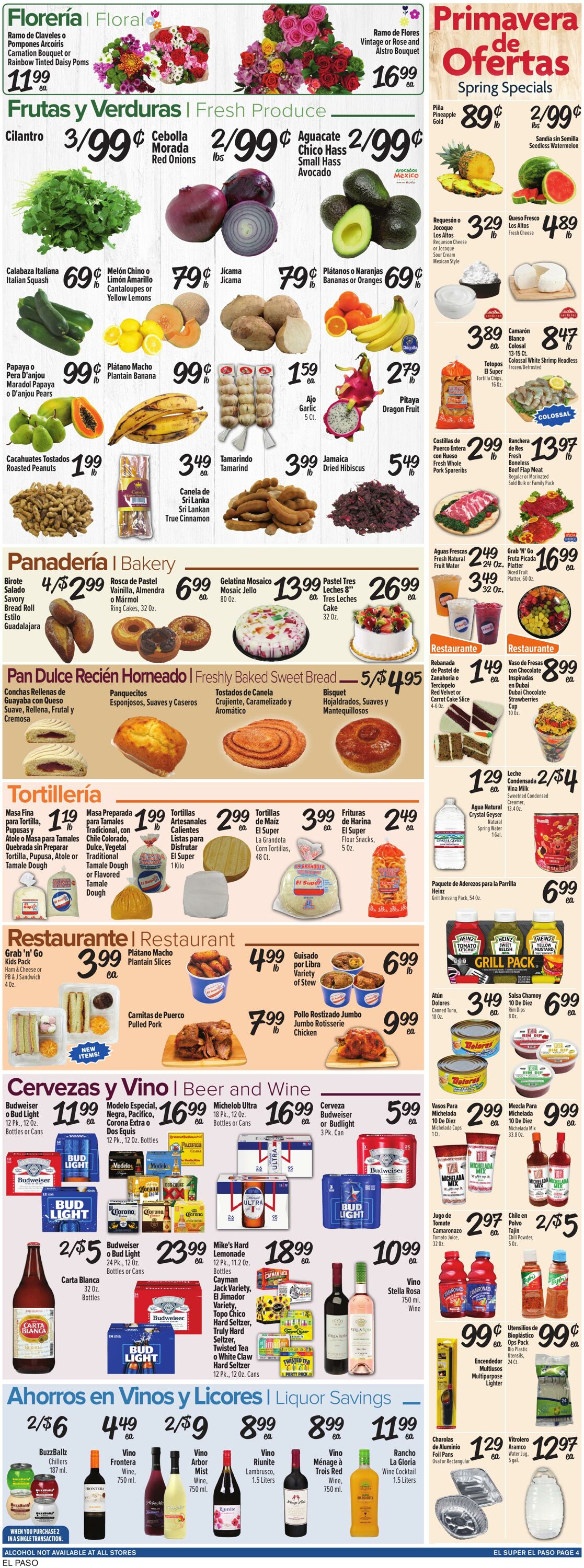 Weekly ad El Super 04/15/2026 - 04/21/2026