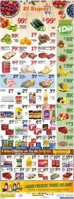 Weekly ad El Super 04/15/2026 - 04/21/2026
