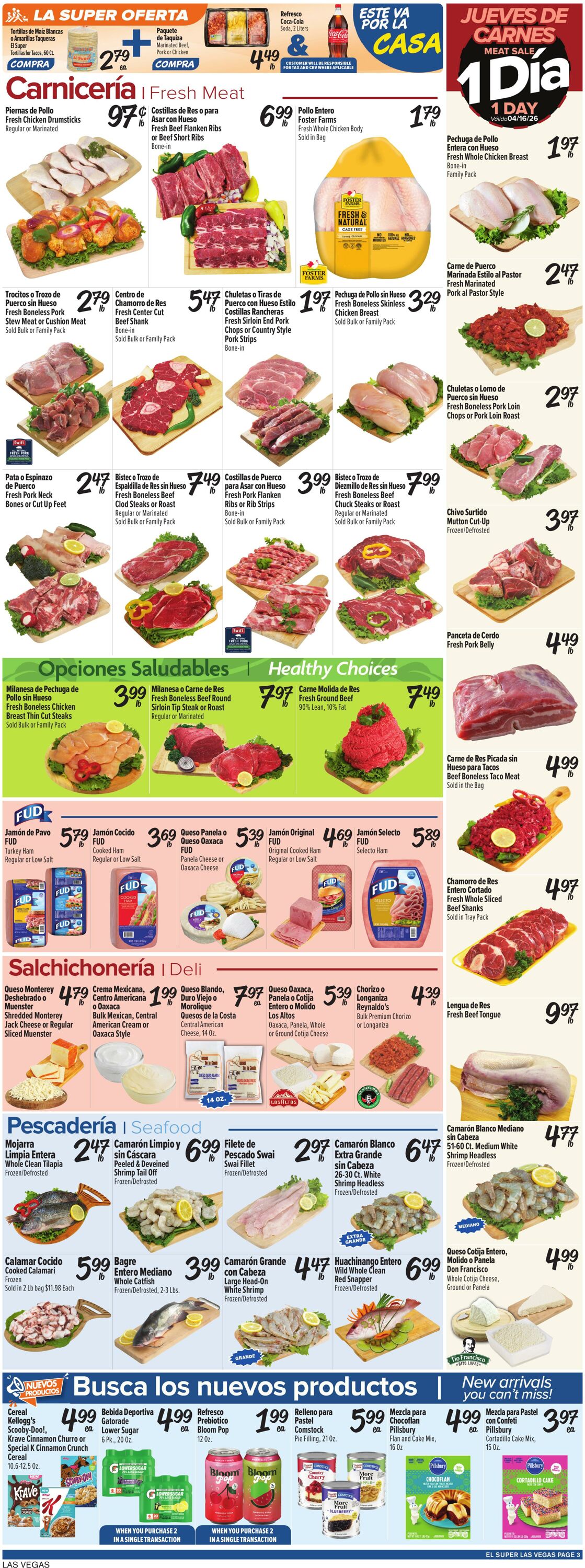 Weekly ad El Super 04/15/2026 - 04/21/2026